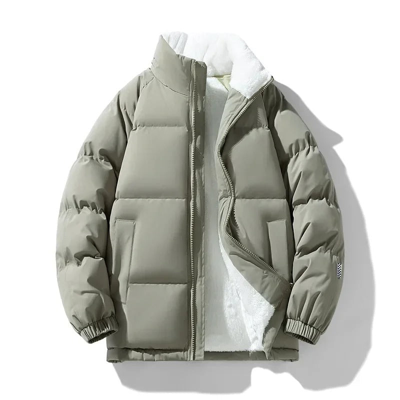 Stilvolle Warme Fleece Puffer Winterjacke für Damen | Ideal für den Winter