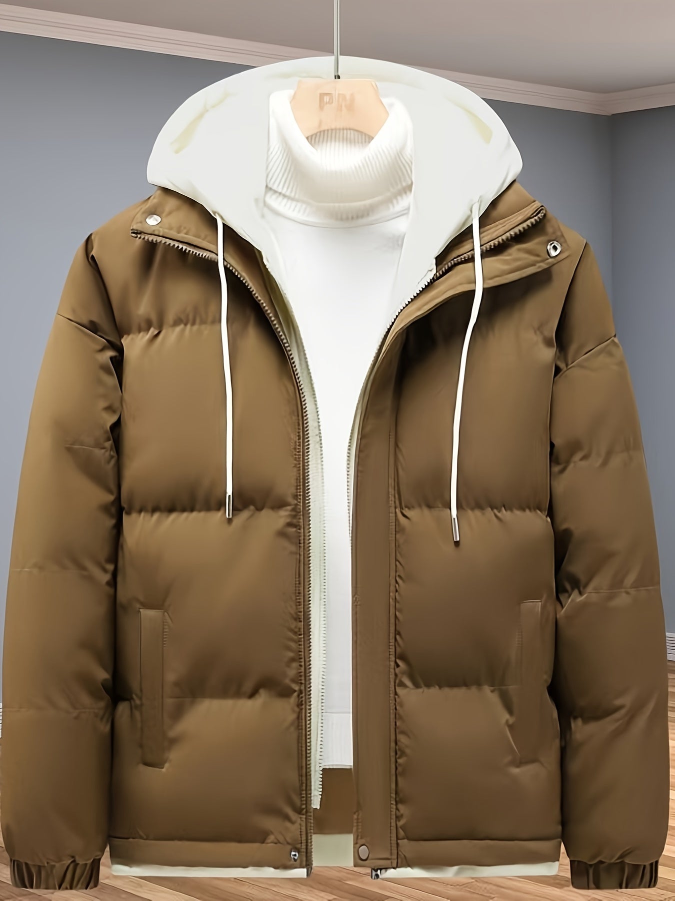 Lässige 2-in-1 Verdickte Thermo Winterjacke für Herren | Ideal für den Winter