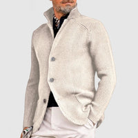 Marc | Elegante Strickjacke in Beige