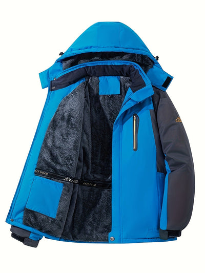 Warme Fleece-gefütterte Jacke Winterjacke für Herren | Ideal für den Winter