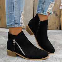 Petra™ | Modische Damen Orthopädische Stiefel in Schwarz