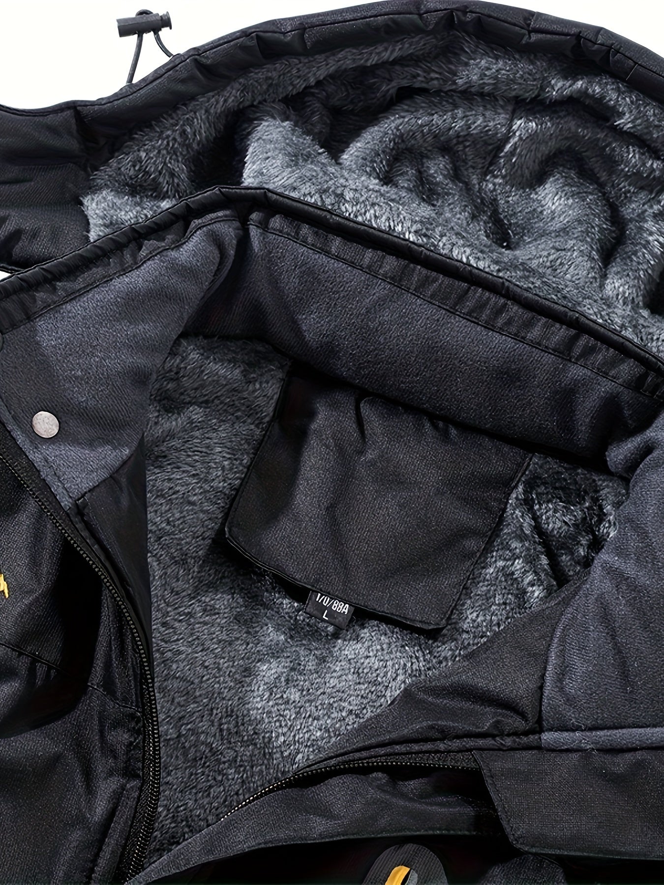 Warme Fleece-gefütterte Jacke Winterjacke für Herren | Ideal für den Winter