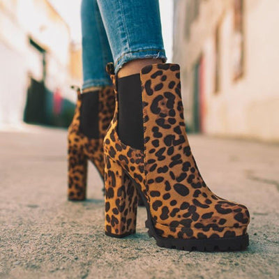 Margaret | Stiefelette mit runder Fußspitze für Damen