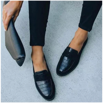 Dennis | Damen Mokassins Elegante Runde Schuhe für Frauen