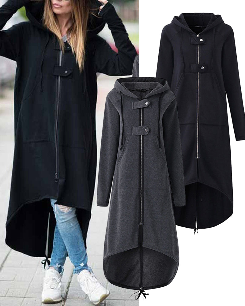 Lange Manteljacke für Frauen