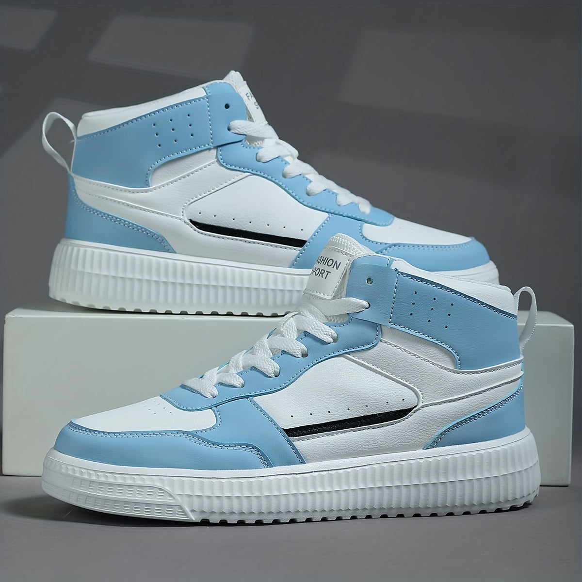 Herren Stilvolle High-Top-Skate-Schuhe mit Gutem Grip | Ideal für das tägliche Tragen