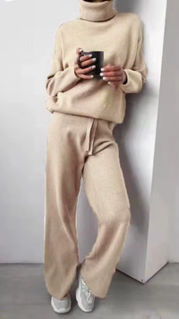 Brielle - Chic und bequem mit diesem Freizeitanzug in Beige