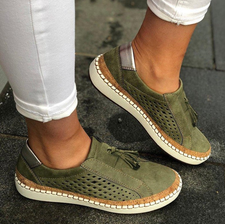 Hectorina | Atmungsaktive Casual Arbeitssneaker mit Rundzehen