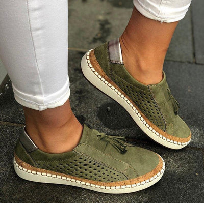 Hectorina | Atmungsaktive Casual Arbeitssneaker mit Rundzehen