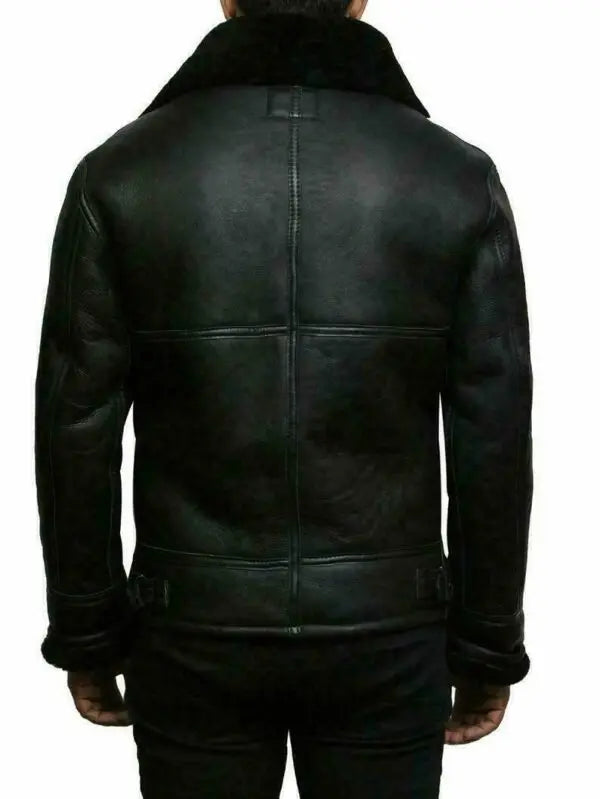 Rivi | Warme Leder-Winterjacke