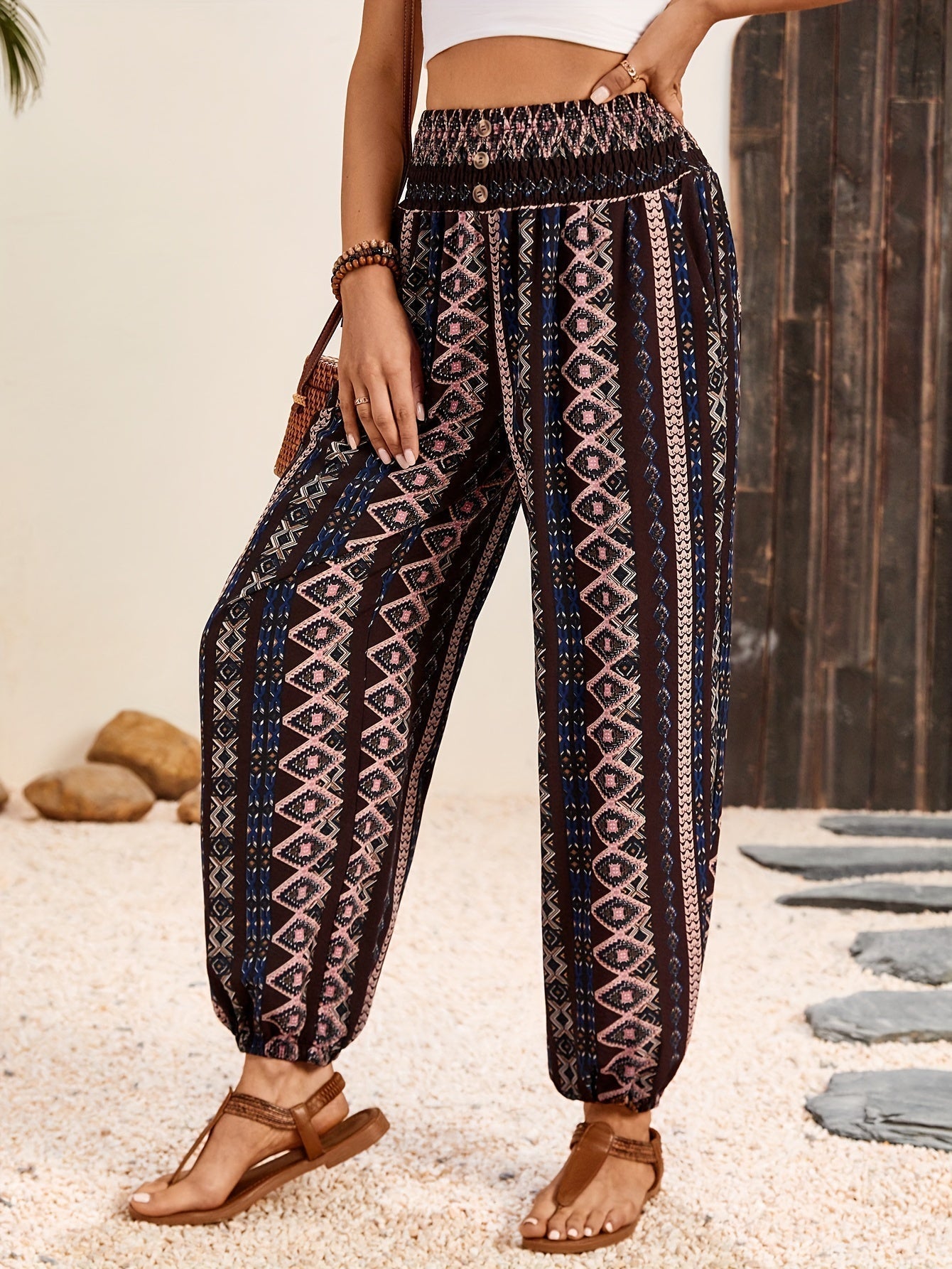 Beyla® | Elegante Boho-Hose