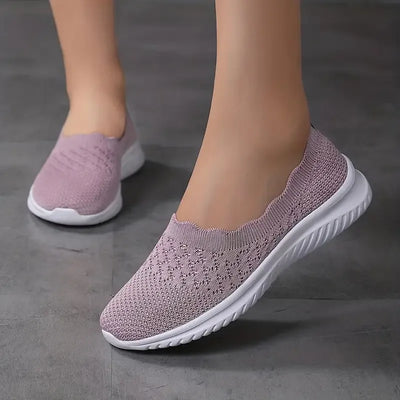 Ana - Modische Strickschuhe zum Hineinschlüpfen für Damen