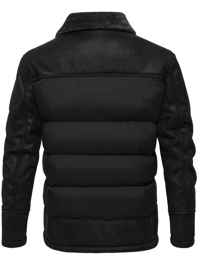 Warme Fleece Winterjacke für Herren | Ideal für den Winter