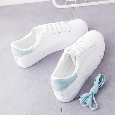 Fudus | Bequeme Damen Sneaker in Weiß