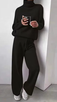 Brielle - Chic und bequem mit diesem Freizeitanzug in Schwarz