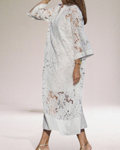 Lara – Luftiges Maxi-Kleid für Frühling & Sommer