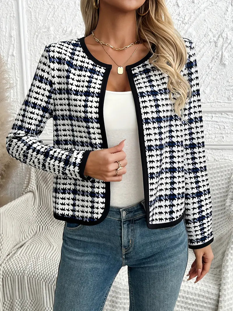 Fudus | Elegante Offene Jacke Mit Stil