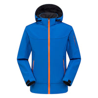 BERTIN -  WASSERDICHTE JACKE in Saphirblau