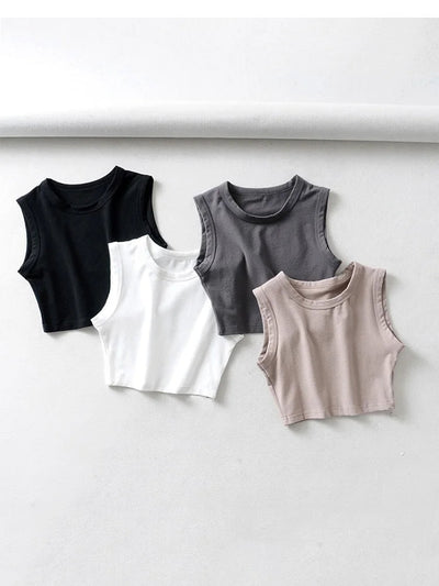 Tank Crop Top ärmellos