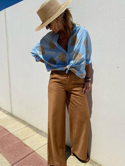 Broucek® | Stilvolle Bluse mit Stickerei