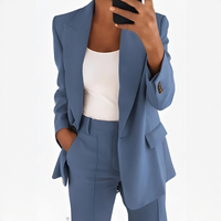Muriel - Elegantes und trendiges Anzug-Set in Blau