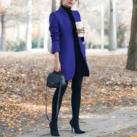 Jazmin - Bequemer Blazer in Blau