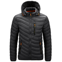 ALBERTO – Winterjacke für kalte Tage mit optimaler Wärme in Schwarz