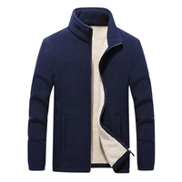 MEIKE - Fleecejacke in Navy