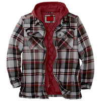Flynn - Schicke Jacke mit Kapuze in Rot