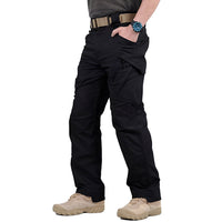 Roshan - Komfortable Cargohose in Schwarz