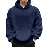 LYON – Der flauschige Unisex-Hoodie für den Herbst in Marineblau