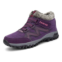 Tamara - Bequeme, warme Schuhe in Violett