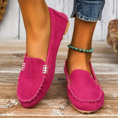 Monami | Metallen Dekor Loafer - Casual Slip-On Flats