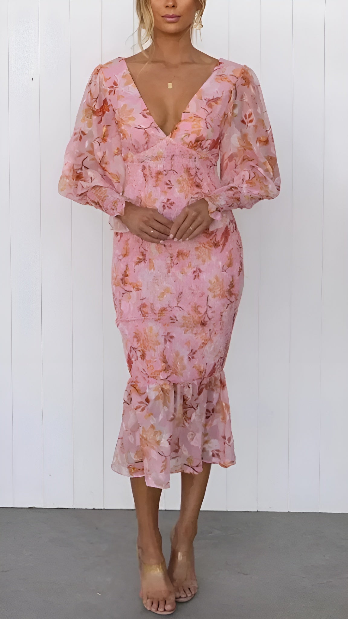 Ibi™| Kleid mit Blumenmuster