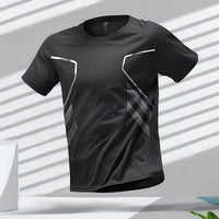 Dane - Bequemes T-Shirt in Schwarz
