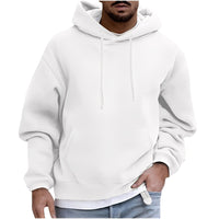 Benson - Bequemer und warmer Hoodie in Weiß