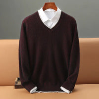 Harvey - Ultraweicher Pullover für Wärme und Stil. in Baun