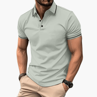Kian | Modernes Poloshirt in Grun