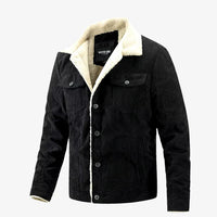 Cyrus - Die Ultimative Winter-Bomberjacke für Herren in Schwarz