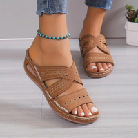 Emma | Orthopädische Komfort-Sandale für Damen in Braun