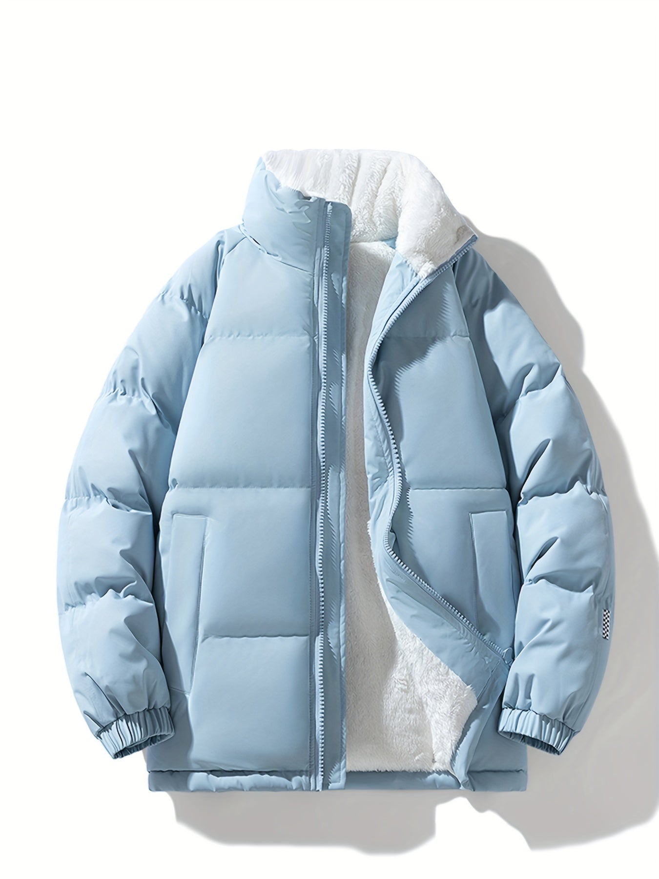 Stilvolle Warme Fleece Puffer Winterjacke für Damen | Ideal für den Winter