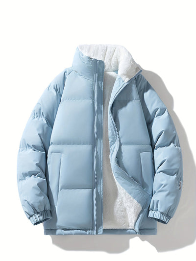 Stilvolle Warme Fleece Puffer Winterjacke für Damen | Ideal für den Winter