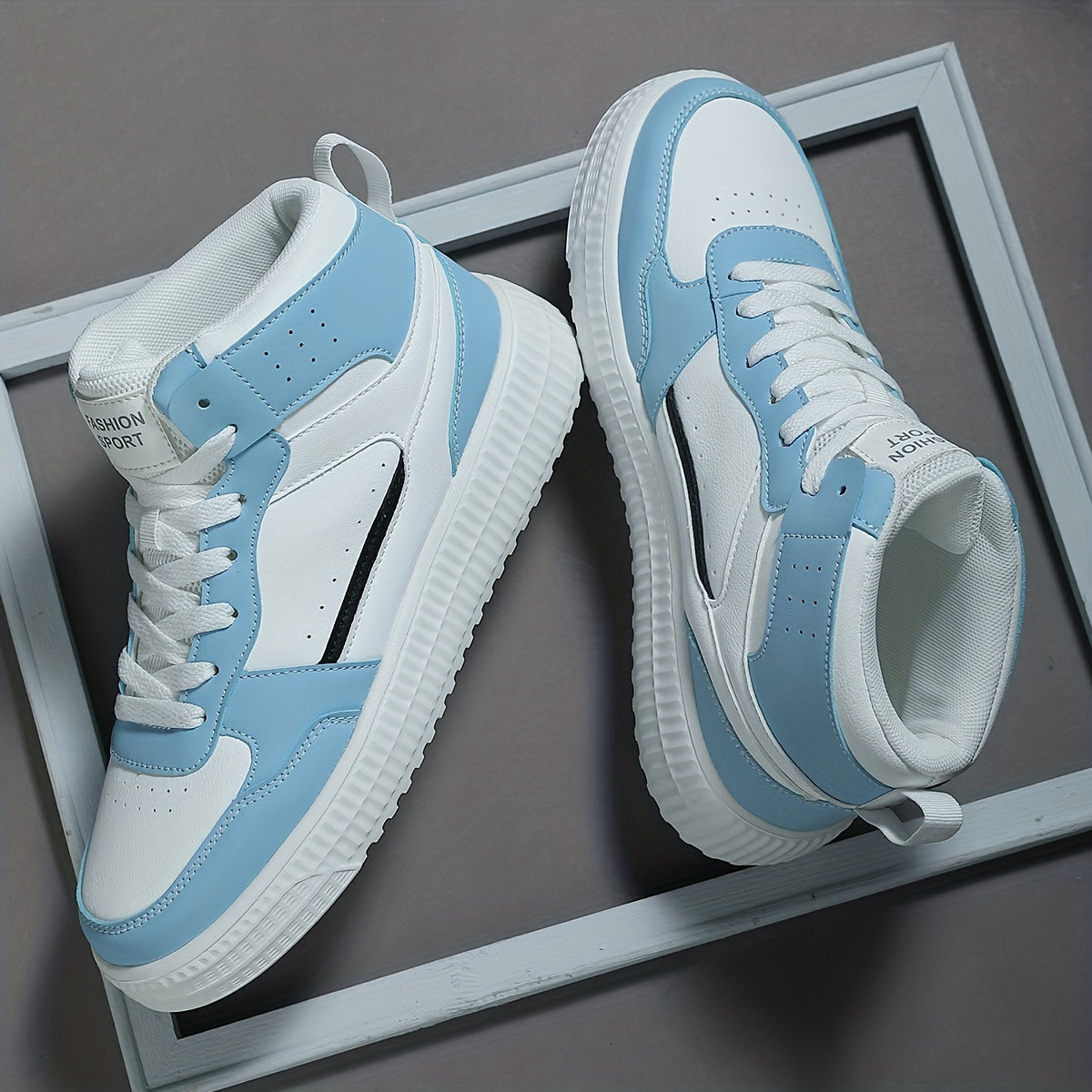 Herren Stilvolle High-Top-Skate-Schuhe mit Gutem Grip | Ideal für das tägliche Tragen