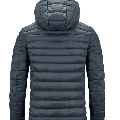 Fudus | Leichte Gesteppte Nylon Herrenjacke Mit Kapuze