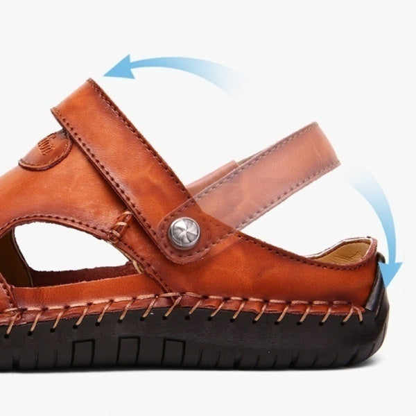Morgan | Outdoor-Sandalen aus weichem Leder