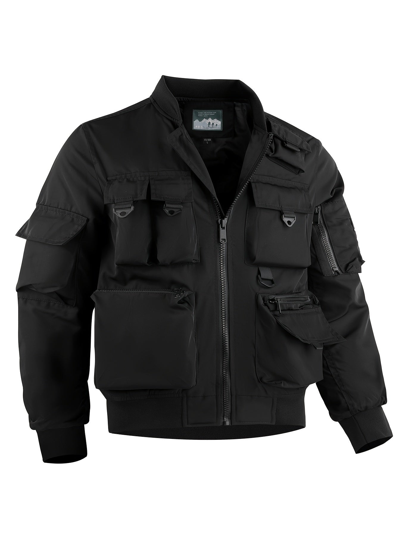 Taktische Mehrfach-Taschen Cargo Windbreaker Outdoor Jacke für Herren | Perfekt für Outdoor-Aktivitäten