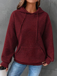 Mariane - Der Trendige Hoodie für Jeden Anlass in Weinrot