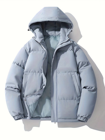 Lässiger Parka dicke Winterjacke mit Kapuze für Damen |  Ideal für den Winter