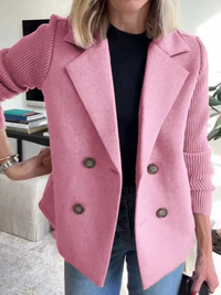 REYA – Der leichte frühlings-mantel mit urbanem charme in Rosa
