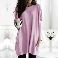 Marcella - Elegantes Langarmshirt in Rosa